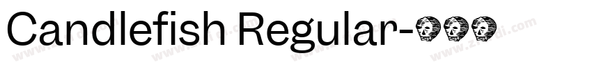 Candlefish Regular字体转换